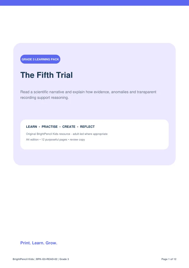 Preview of The Fifth Trial