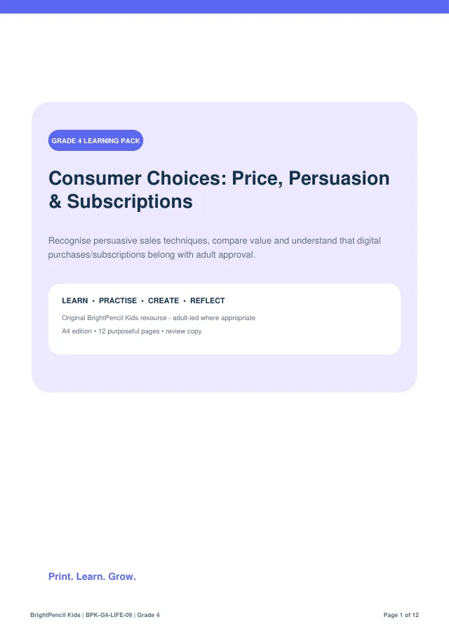 Preview of Consumer Choices: Price, Persuasion & Subscriptions