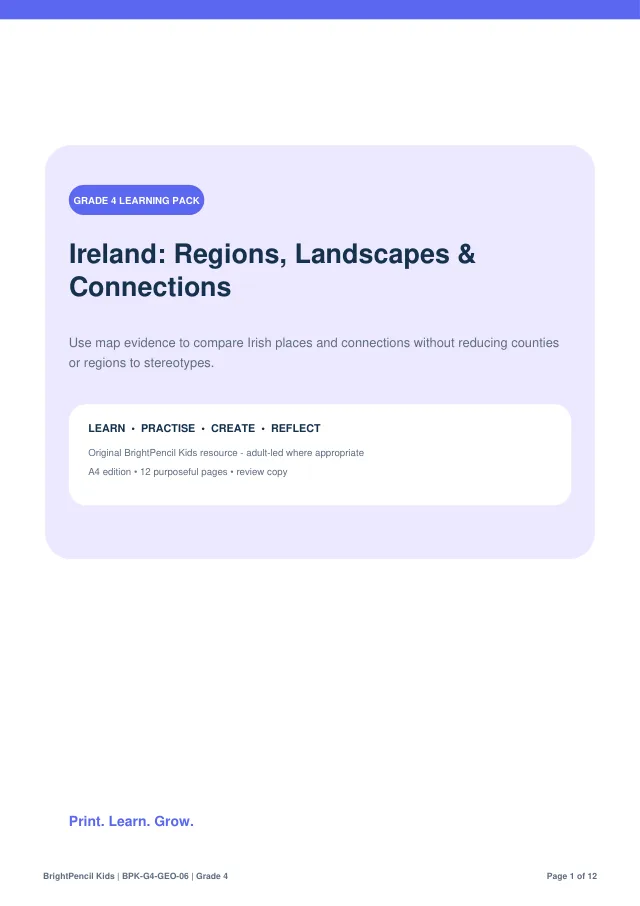 Preview of Ireland: Regions, Landscapes & Connections