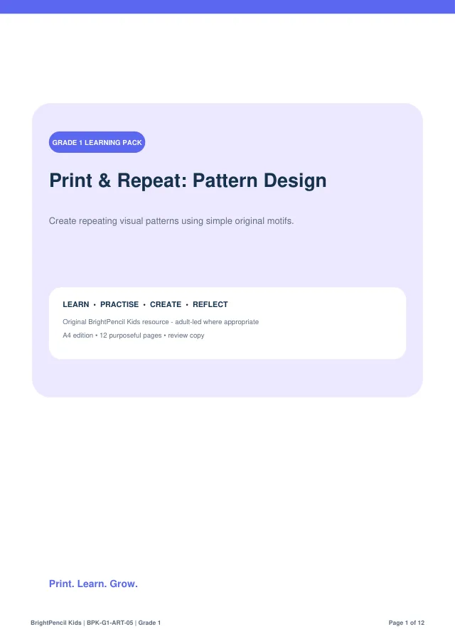 Preview of Print & Repeat: Pattern Design
